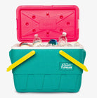 Igloo Retro Picnic Basket 25 QT Cooler - Jade Igloo