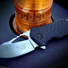 MTech USA Framelock Spring Assisted Folding Knife, 2.25" Silver Blade, MT-A882CH M-Tech