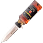 MTech USA Linerlock Spring Assisted Folding Knife, Bourbon Handle, MT-A1190B M-Tech