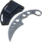 MTech USA Tactical Karambit Full Tang Fixed Blade Neck Knife, Silver, MT-664SL M-Tech