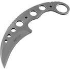 MTech USA Tactical Karambit Full Tang Fixed Blade Neck Knife, Silver, MT-664SL M-Tech