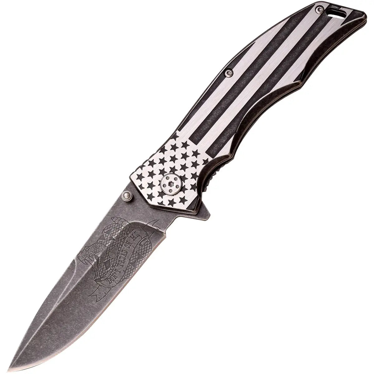MTech USA Xtreme Linerlock Spring Assisted Folding Knife, Snake Blade, MX-A849AS M-Tech