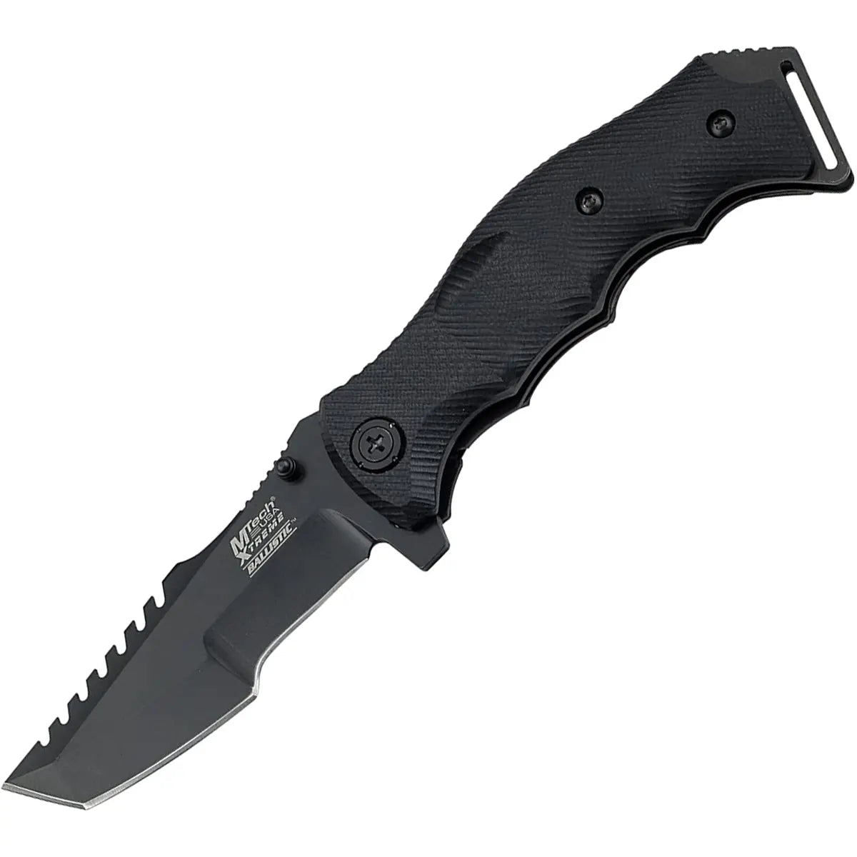 MTech USA Xtreme Tactical Fighting Spring Assisted Knife Tanto Blade, MX-A805 M-Tech