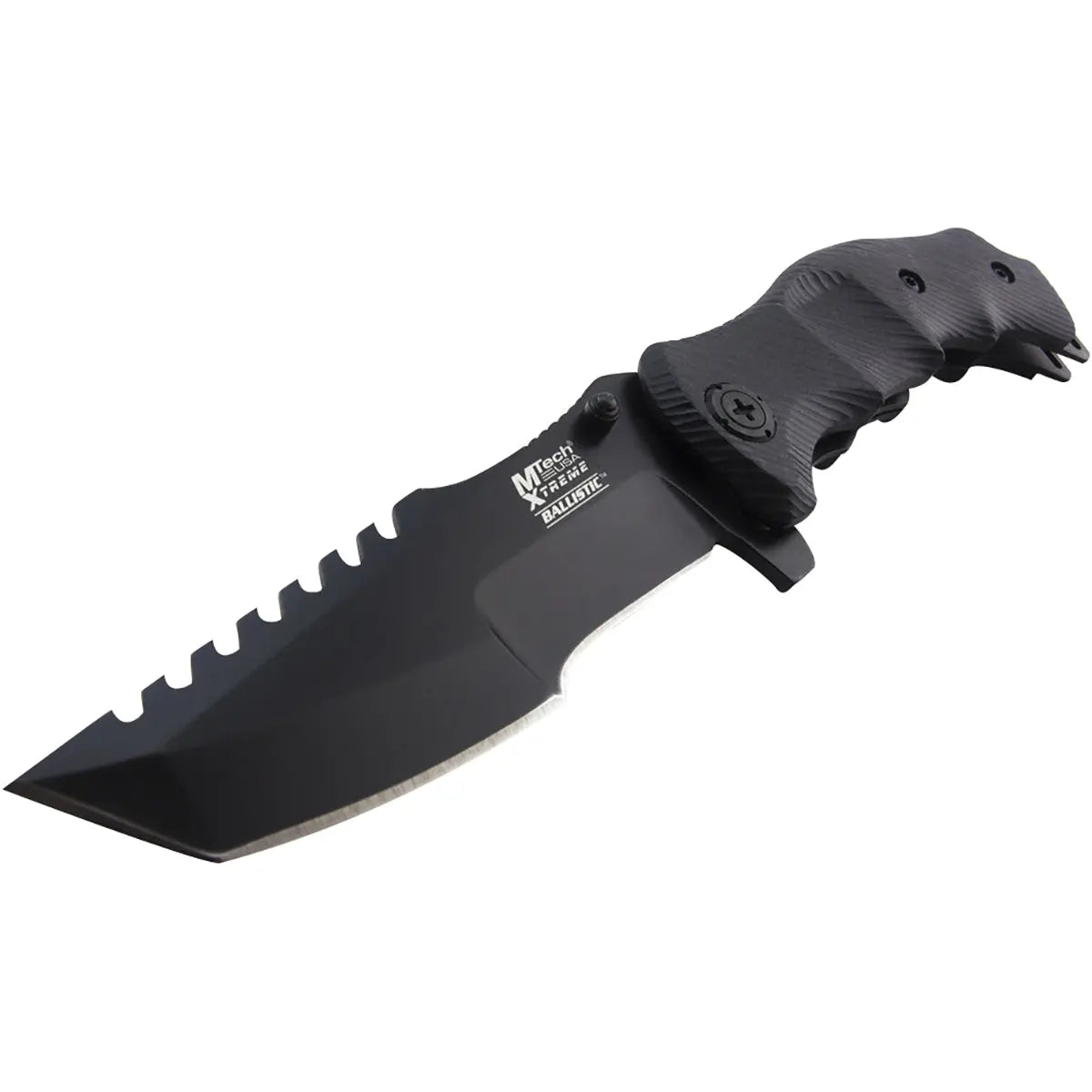 MTech USA Xtreme Tactical Fighting Spring Assisted Knife Tanto Blade, MX-A805 M-Tech