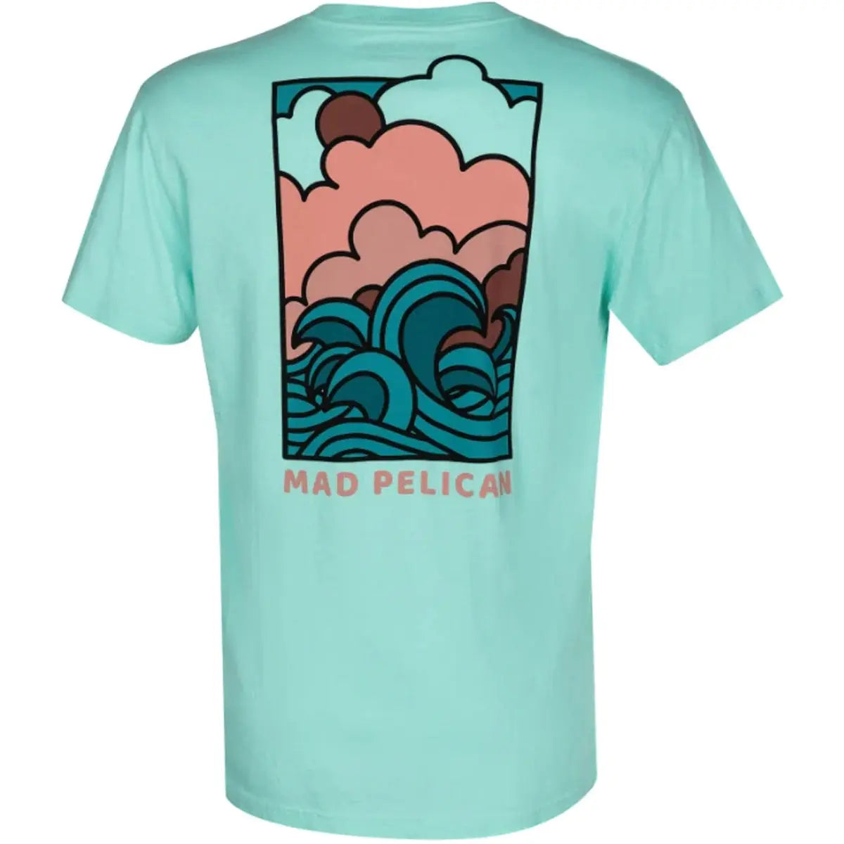 Mad Pelican Bubble Scenic Perfection Graphic T-Shirt - Aruba Blue Mad Pelican