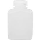 Nalgene HDPE Plastic Wide Mouth Rectangular Storage Bottle - Clear Nalgene