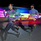 Noxgear Tracer2 360 Visibility Multicolor Reflective LED Running Vest Noxgear