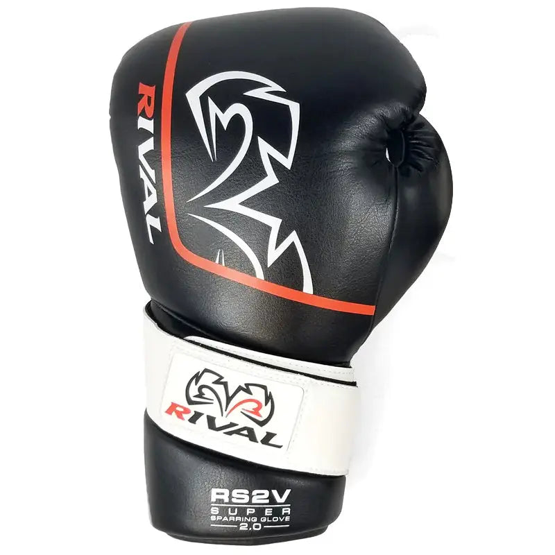 RIVAL Boxing RS2V 2.0 Super Pro Hook and Loop Sparring Gloves RIVAL