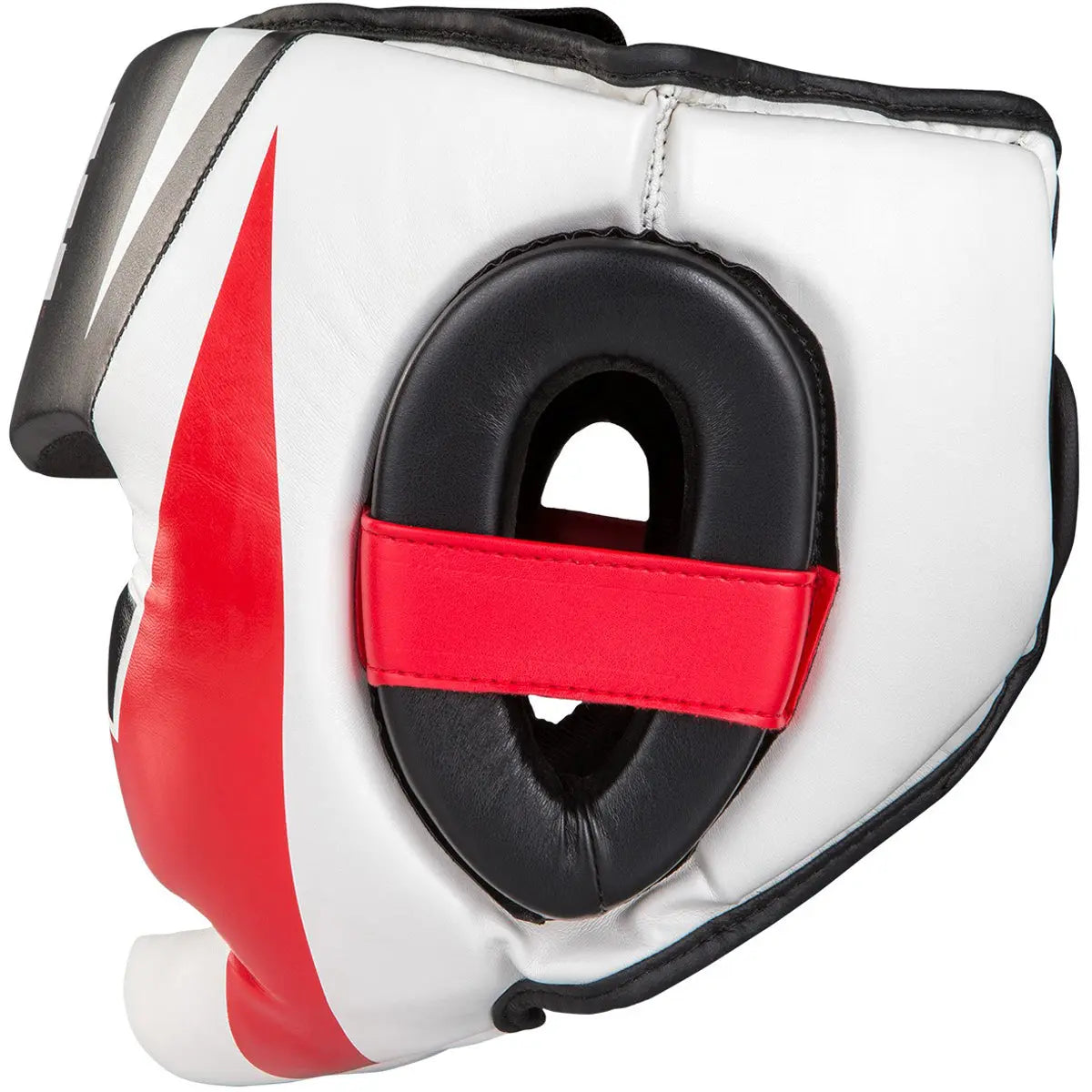 Title Boxing Command Lightweight Full-Face Training Headgear - Black/White/Red Title Boxing