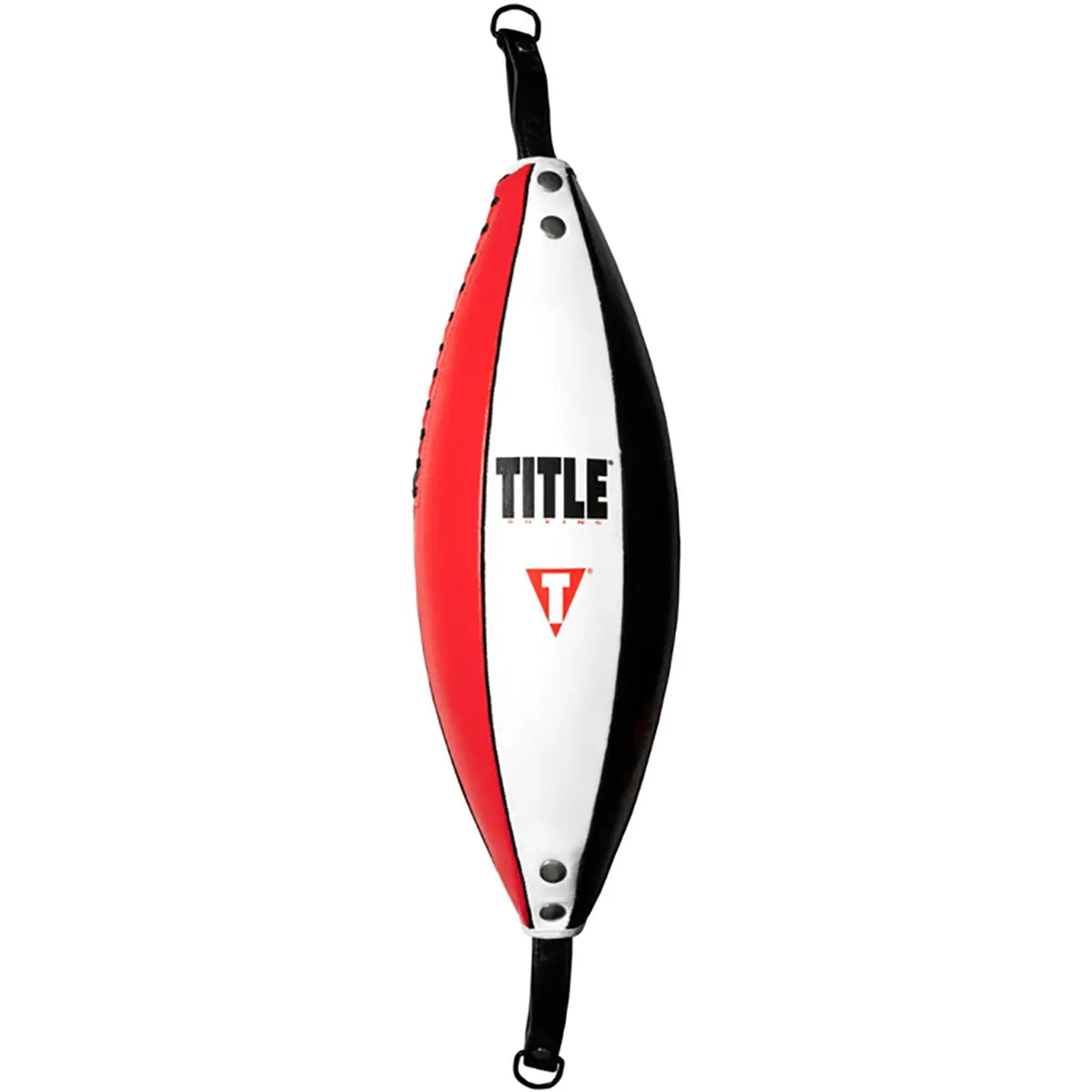 Title Boxing Pro Style Infused Foam Double End Bag - 16 - Black/White/Red Title Boxing