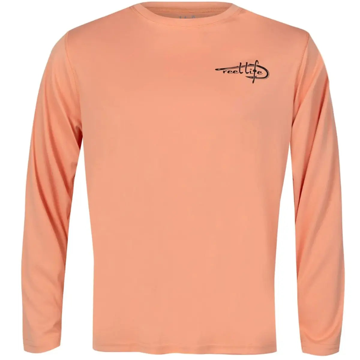 Reel Life 3 Lines Tarpon UV Long Sleeve Performance T-Shirt - Blooming Dahlia Reel Life