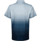 Reel Life Bandon Faded Stripe Polo Shirt - Omphalodes Reel Life