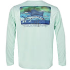 Reel Life Color Splash Sail UV Long Sleeve Performance T-Shirt - Misty Jade Reel Life