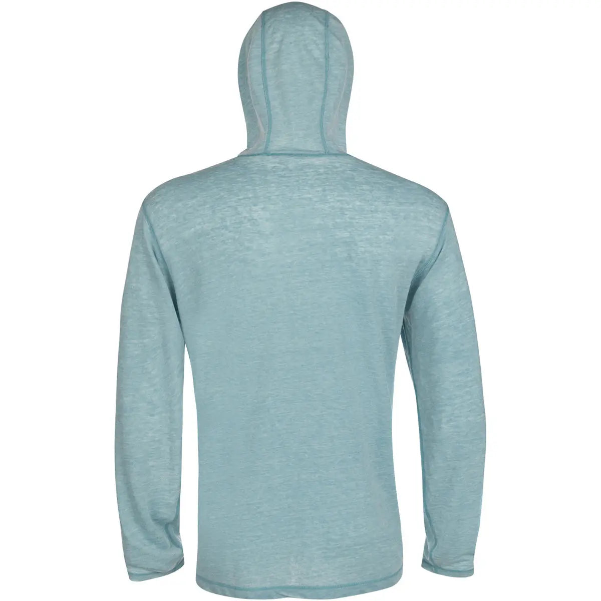 Reel Life Ocean Washed Circle Palm Pullover Hoodie - Adriatic Blue Reel Life