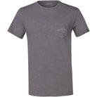 Reel Life Stinson Slub Pocket Adventure Wave T-Shirt - Silver Filigree Reel Life
