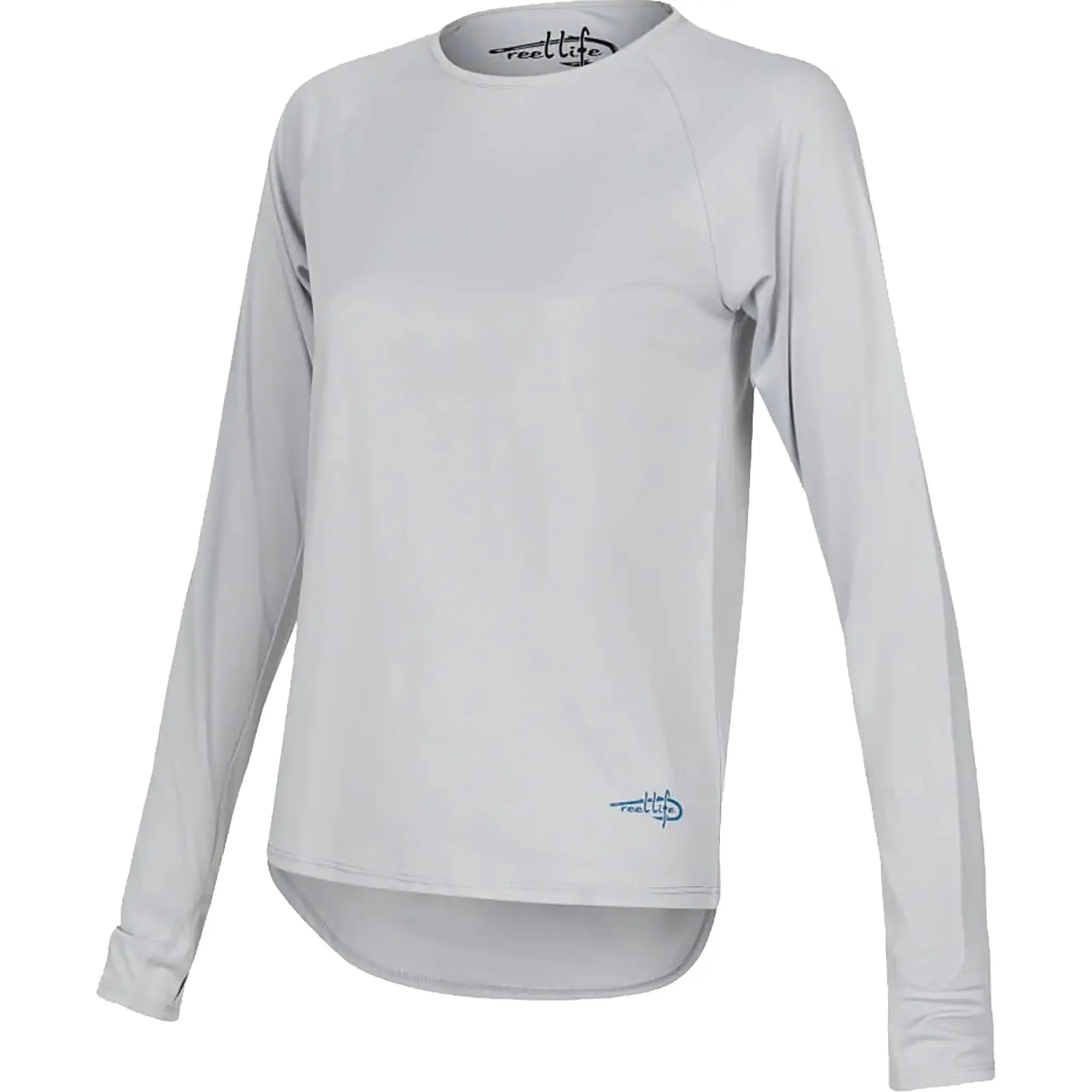Reel Life Women's Mangrove UV Long Sleeve T-Shirt - Glacier Gray