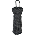 Gear Aid 100 ft. Extra Heavy Duty 1100 Paracord with Carabiner -Black/Reflective Gear Aid