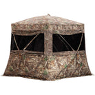 Rhino Hunting Low Hub Blind with Silent Slide Windows Rhino