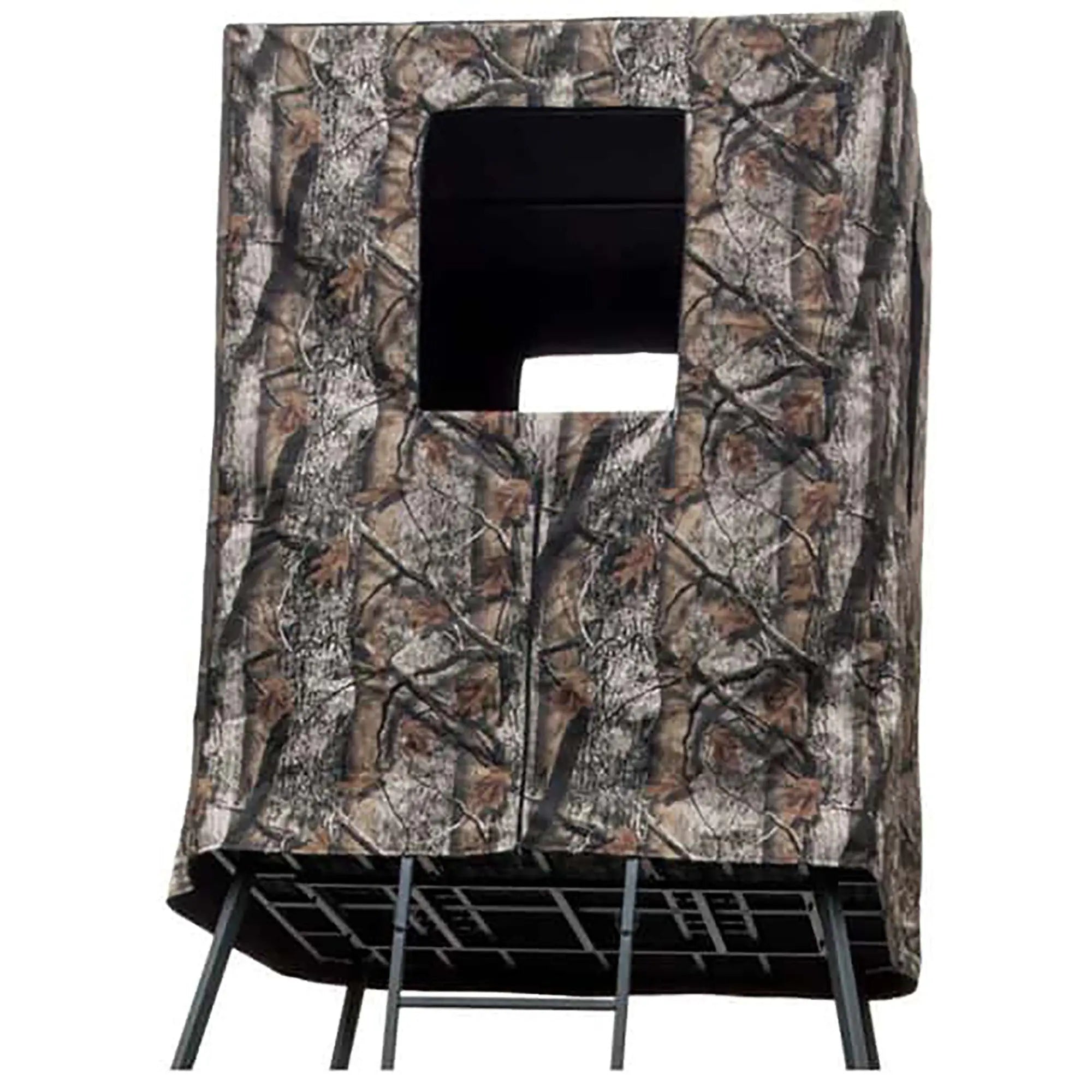 Rhino Quad Pod Hunting Tower Enclosure Replacement Fabric, Fits RTT-510 - Camo Rhino