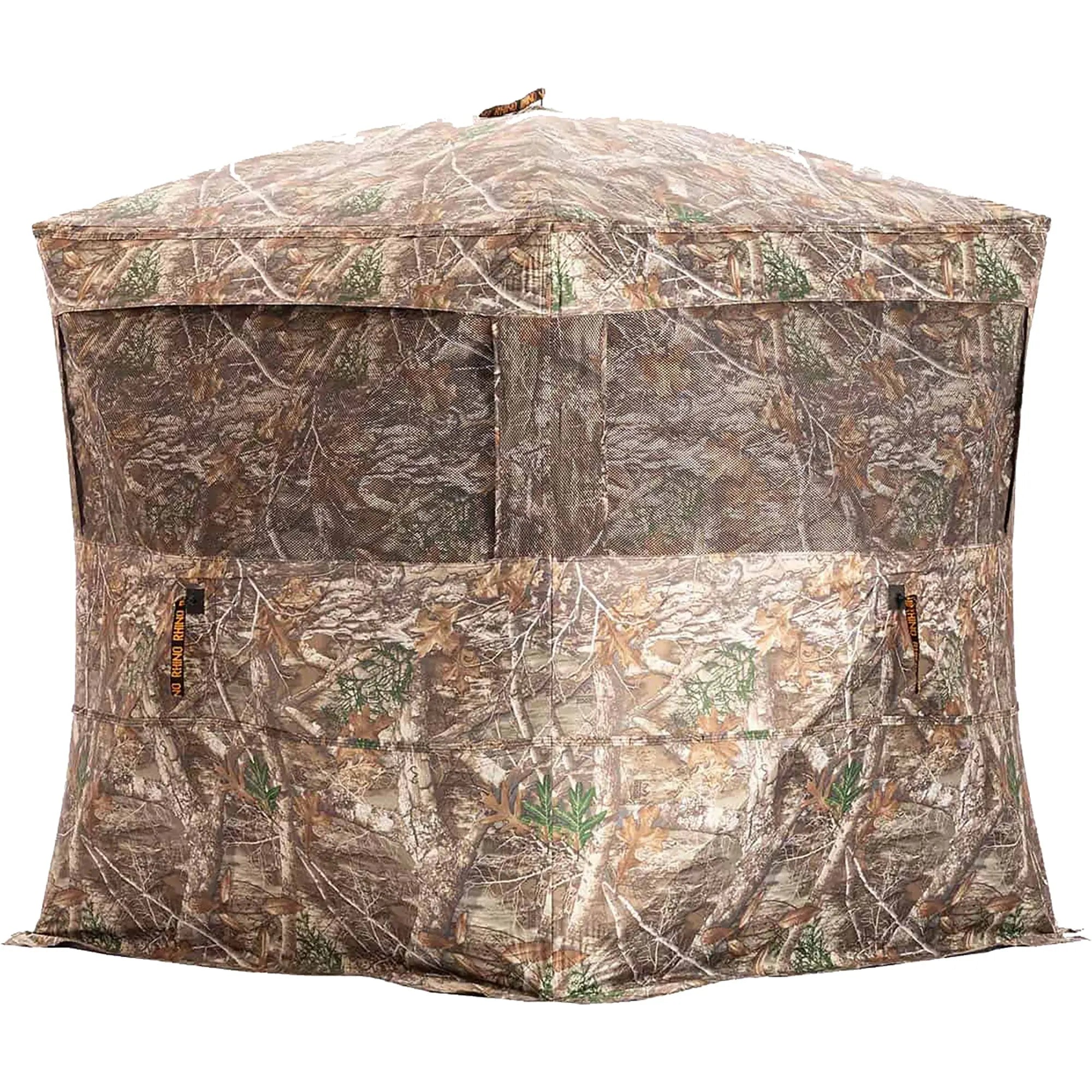 Rhino RB24 Hunting 3-Person 5 Hub Blind - Realtree Edge Rhino