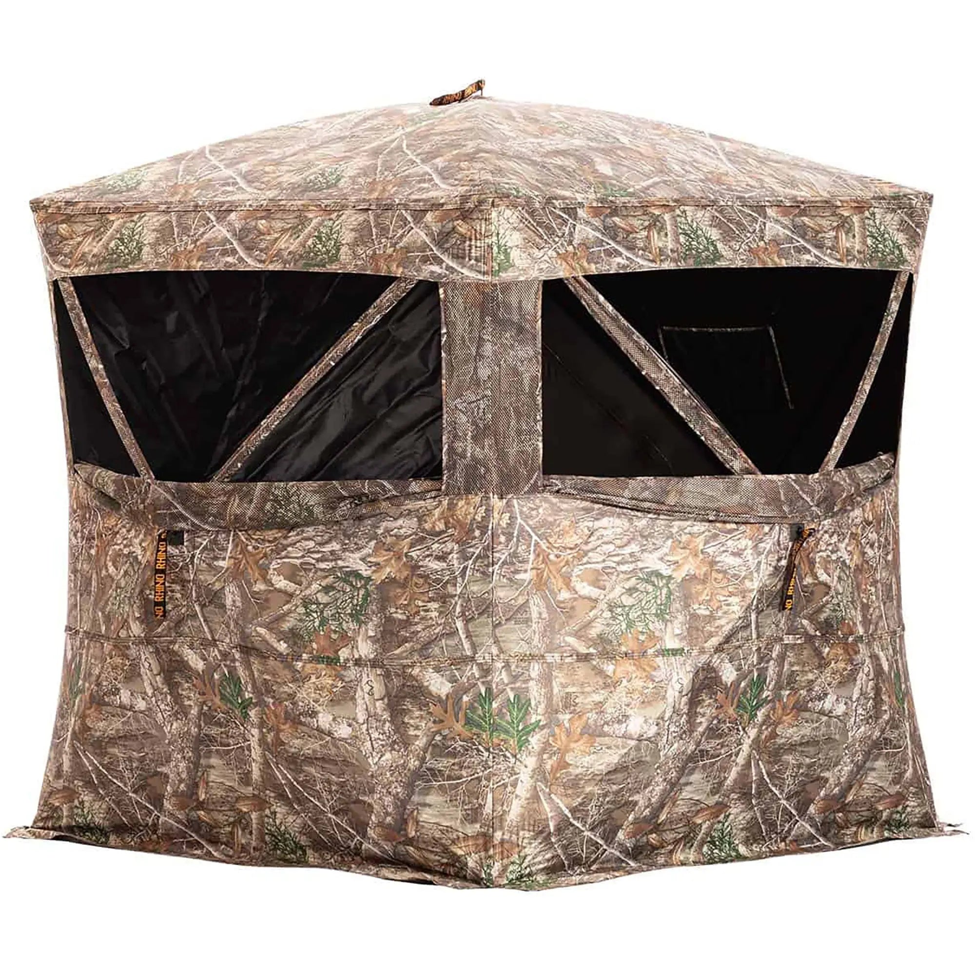 Rhino RB24 Hunting 3-Person 5 Hub Blind - Realtree Edge Rhino