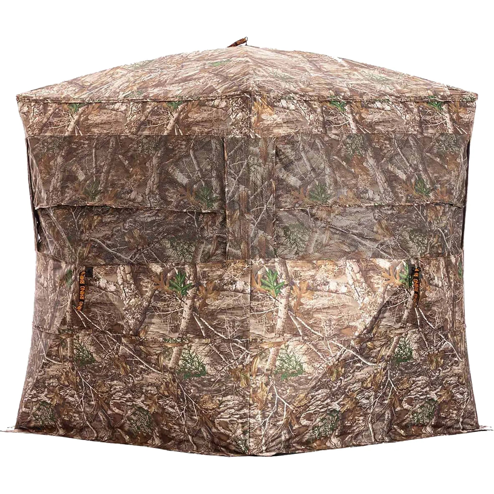 Rhino RB24 Hunting Pro 3-Person Blind - Realtree Edge Rhino