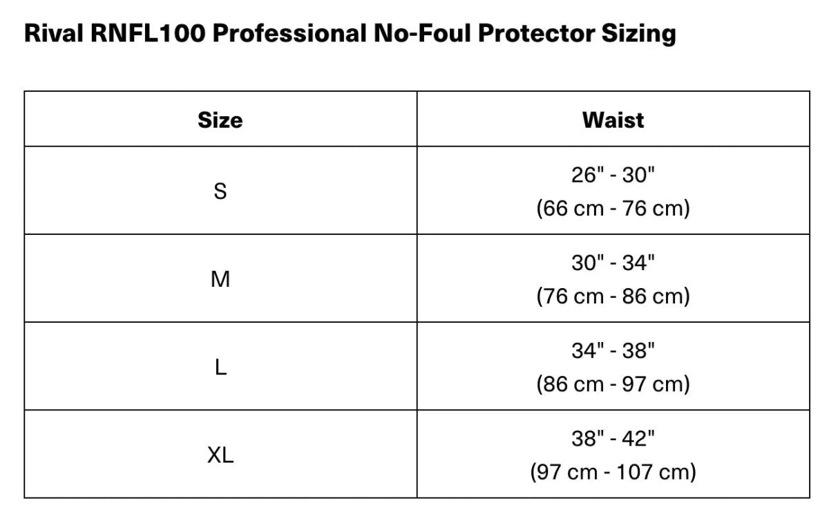 Rival Boxing RNFL100 Professional Groin Protector with Laces Rival