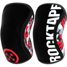 RockTape Assassins Compression Knee Support Sleeves - Red Camo RockTape