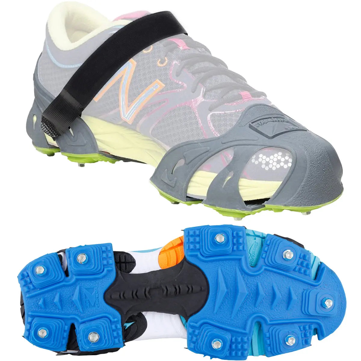 STABILicers Run Lightweight Steel Removable Snow and Ice Traction Running Cleats STABIL