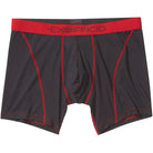 ExOfficio Give-N-Go 2.0 Sport Mesh 6" Boxer Briefs - Black/Scarlet Sage ExOfficio