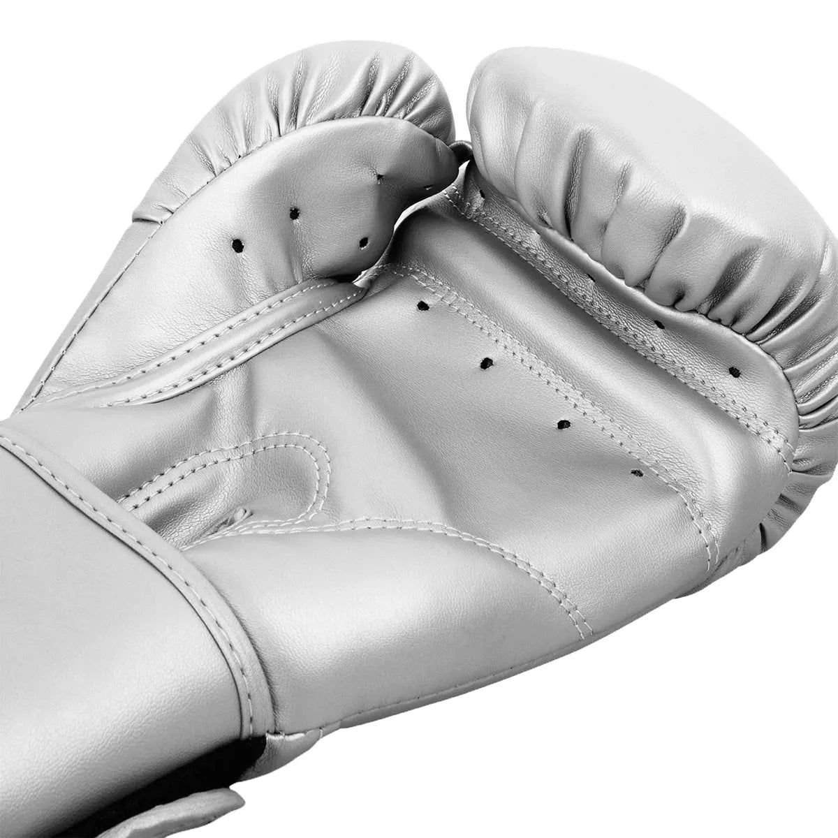 Venum Contender Hook and Loop Training Boxing Gloves - Silver/Silver Venum
