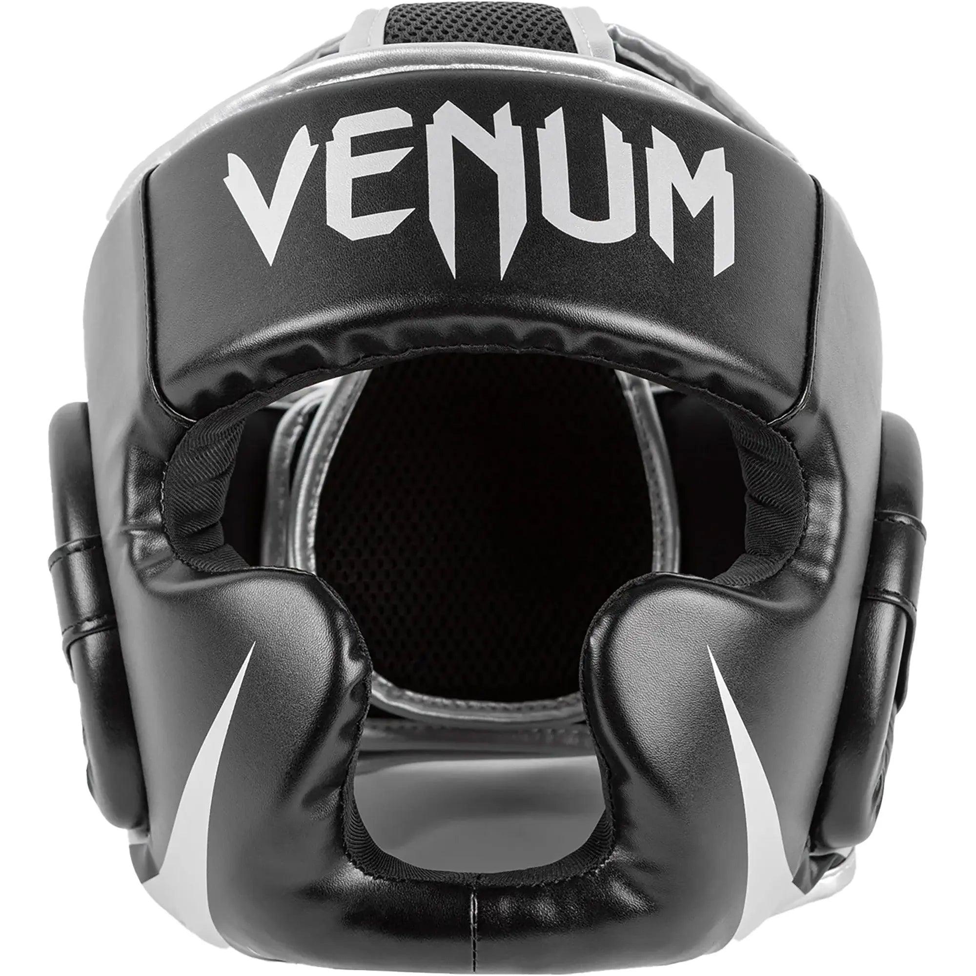 Venum Challenger 2.0 Boxing and MMA Training Headgear - Black/Silver Venum
