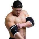 Sling Shot Compression Elbow Sleeves by Mark Bell - Black Sling Shot