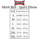 Sling Shot Compression Elbow Sleeves by Mark Bell - Black Sling Shot