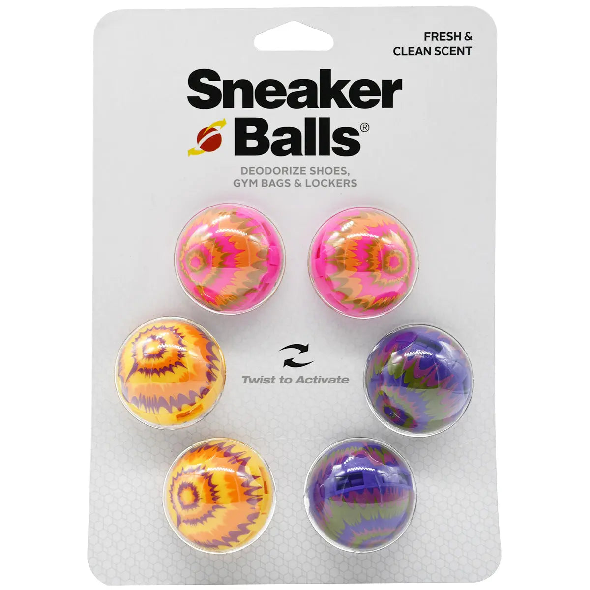 Sneaker Balls Radial Tie Dye Shoe Freshener Sneaker Balls