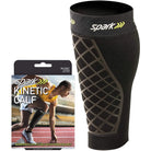 Spark Kinetic Calf Sleeve - Compression Support with Embedded Kinesiology Tape Spark