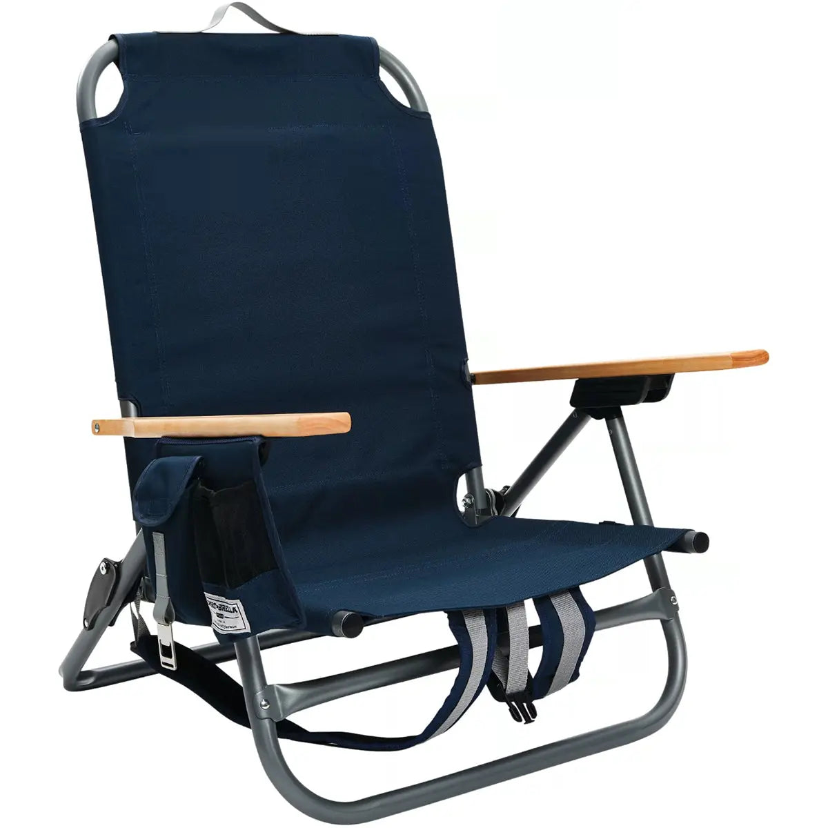 Sport-Brella SunSoul Folding Backpack Beach Chair - Navy Sport-Brella