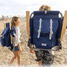 Sport-Brella SunSoul Folding Backpack Beach Chair - Navy Sport-Brella