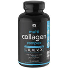 Sports Research Multi Collagen Complex Dietary Supplement - 90 Capsules Sports Research