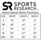 Sports Research Sweet Sweat Waist Trimmer Belt - Medium Sports Research