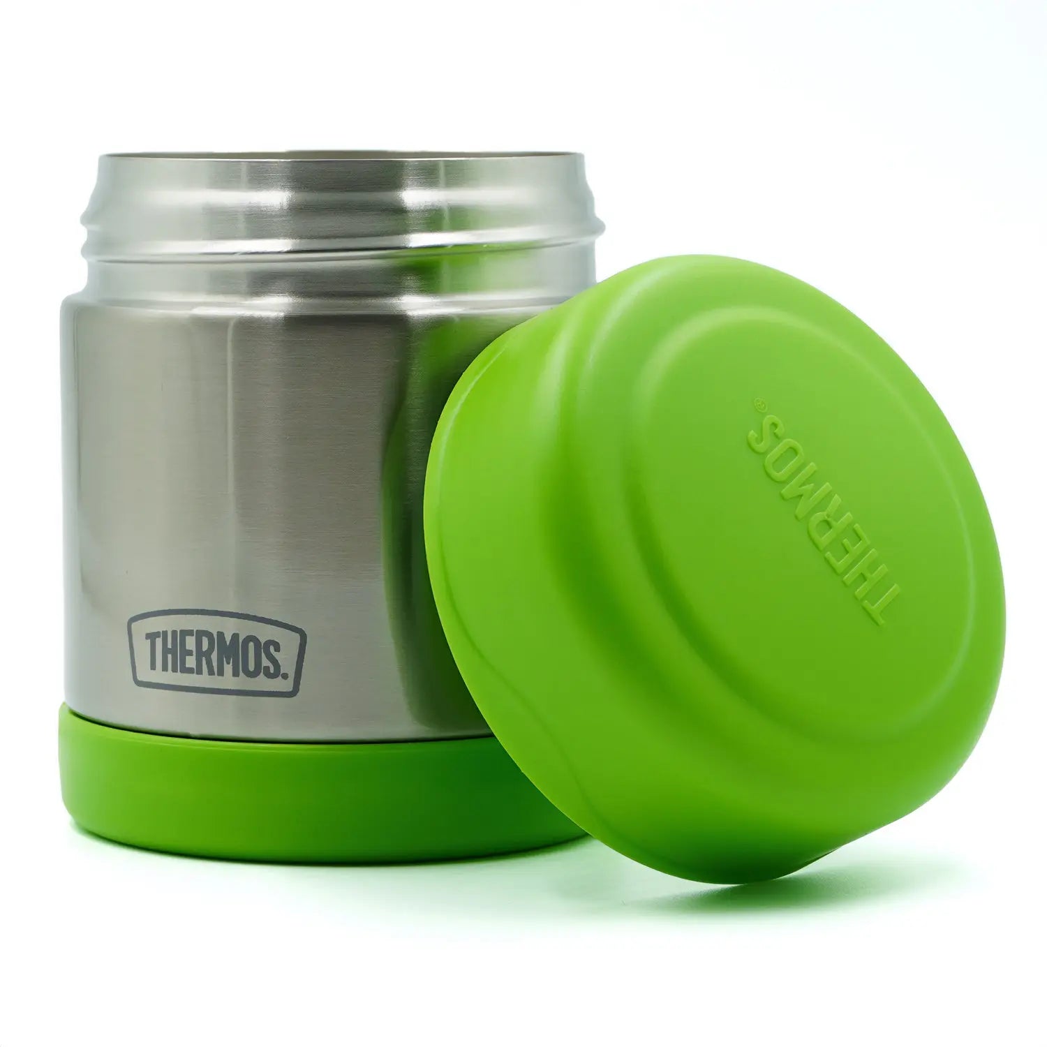 Thermos 10 oz. Vacuum Insulated Stainless Steel Food Jar - Lime/Stainless Steel Thermos
