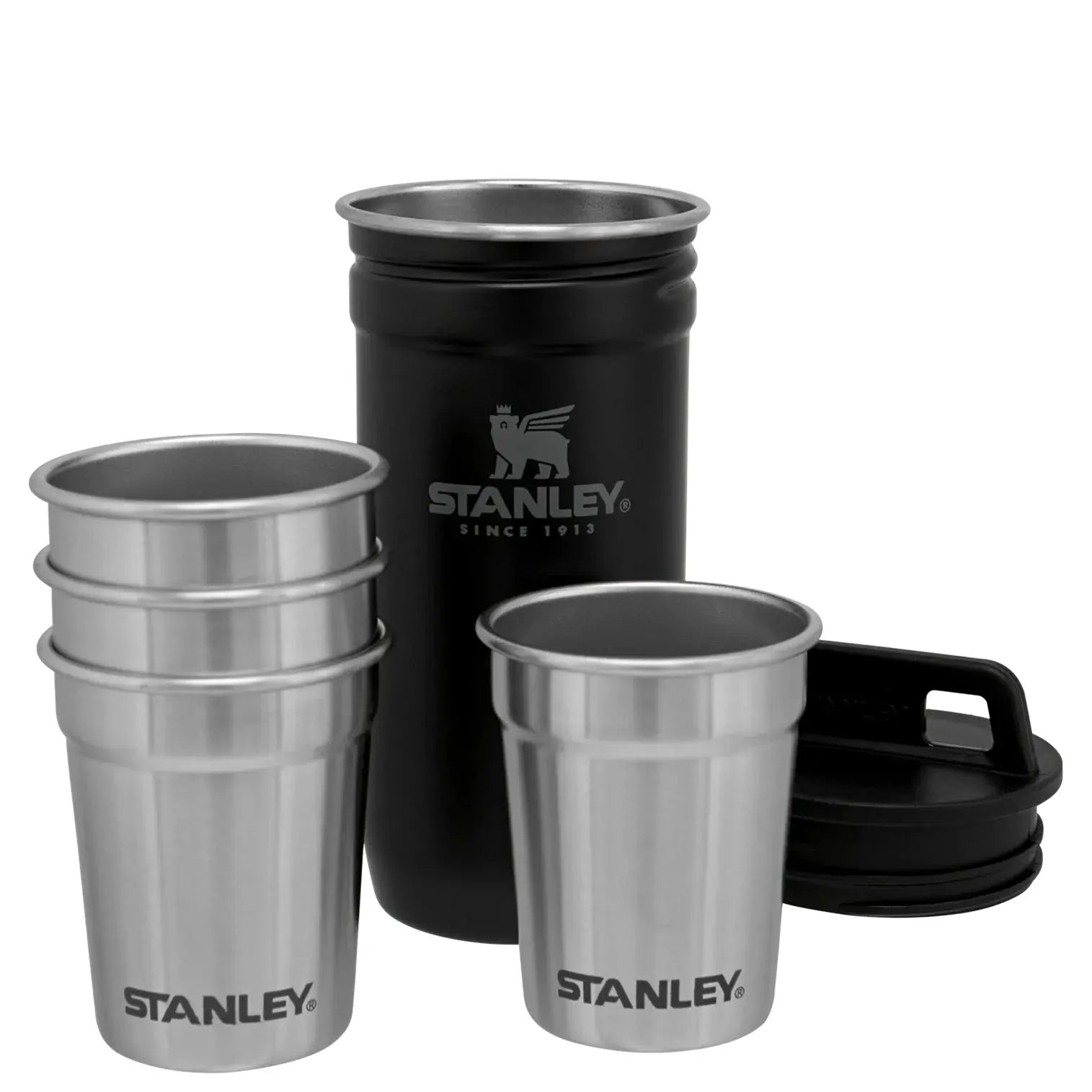 Stanley 2 oz. Adventure Nesting Stainless Steel Shot Glass Set Stanley