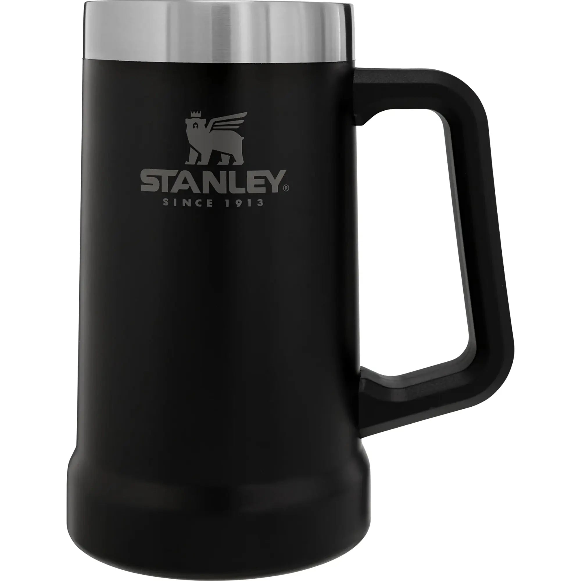 Stanley 24 oz. Adventure Big Grip Vacuum Insulated Stainless Steel Beer Stein Stanley