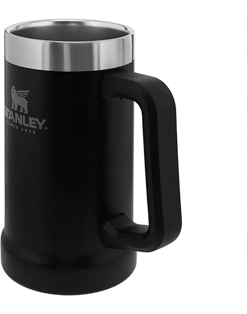 Stanley 24 oz. Adventure Big Grip Vacuum Insulated Stainless Steel Beer Stein Stanley