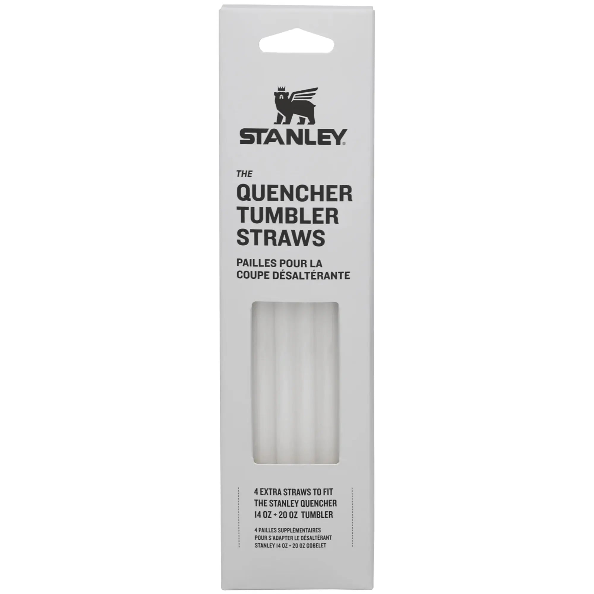 Stanley 30 oz. Adventure Quencher Travel Tumbler Replacement Straws 4-Pack Stanley