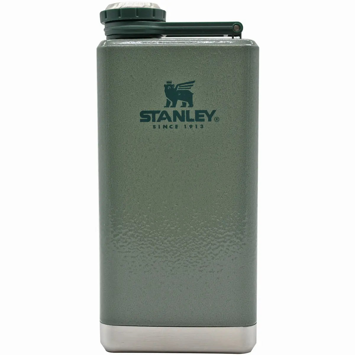 Stanley 8 oz. Adventure Pre-Party Stainless Steel Flask - Hammertone Green Stanley