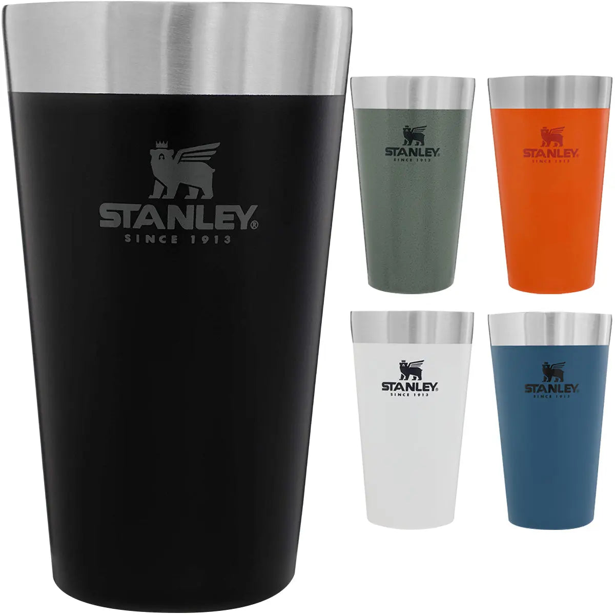 Stanley Adventure 16 oz. Vacuum Insulated Stacking Beer Pint Glass Stanley