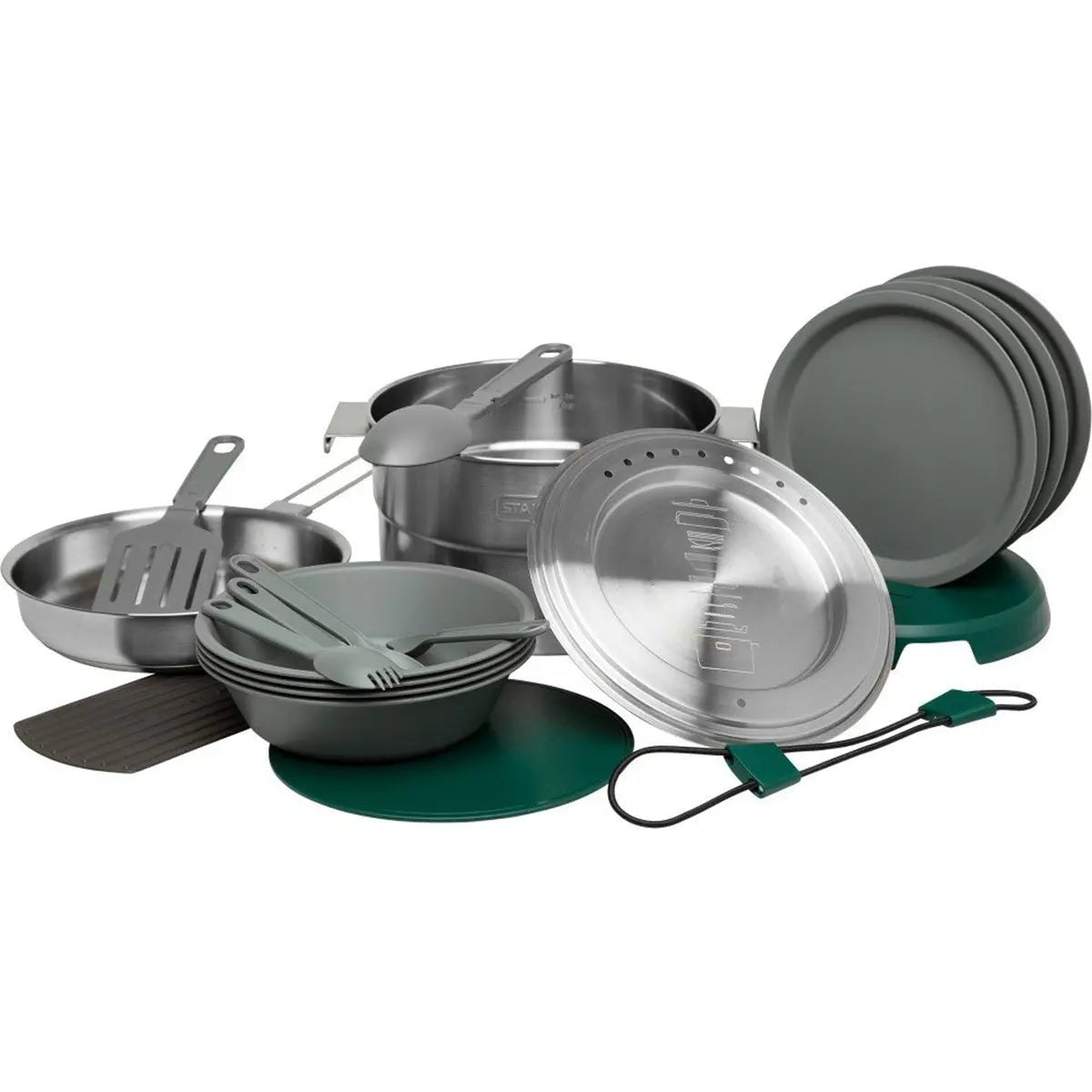 Stanley Adventure Full Kitchen Stainless Steel Camp Cook Set Stanley
