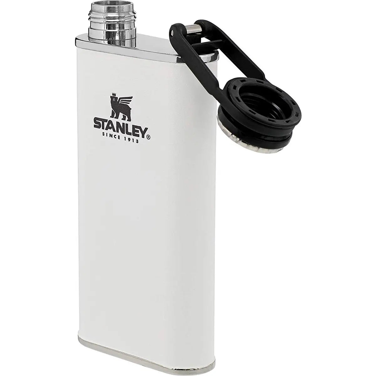 Stanley Classic 8 oz. Easy-Fill Wide Mouth Stainless Steel Flask Stanley