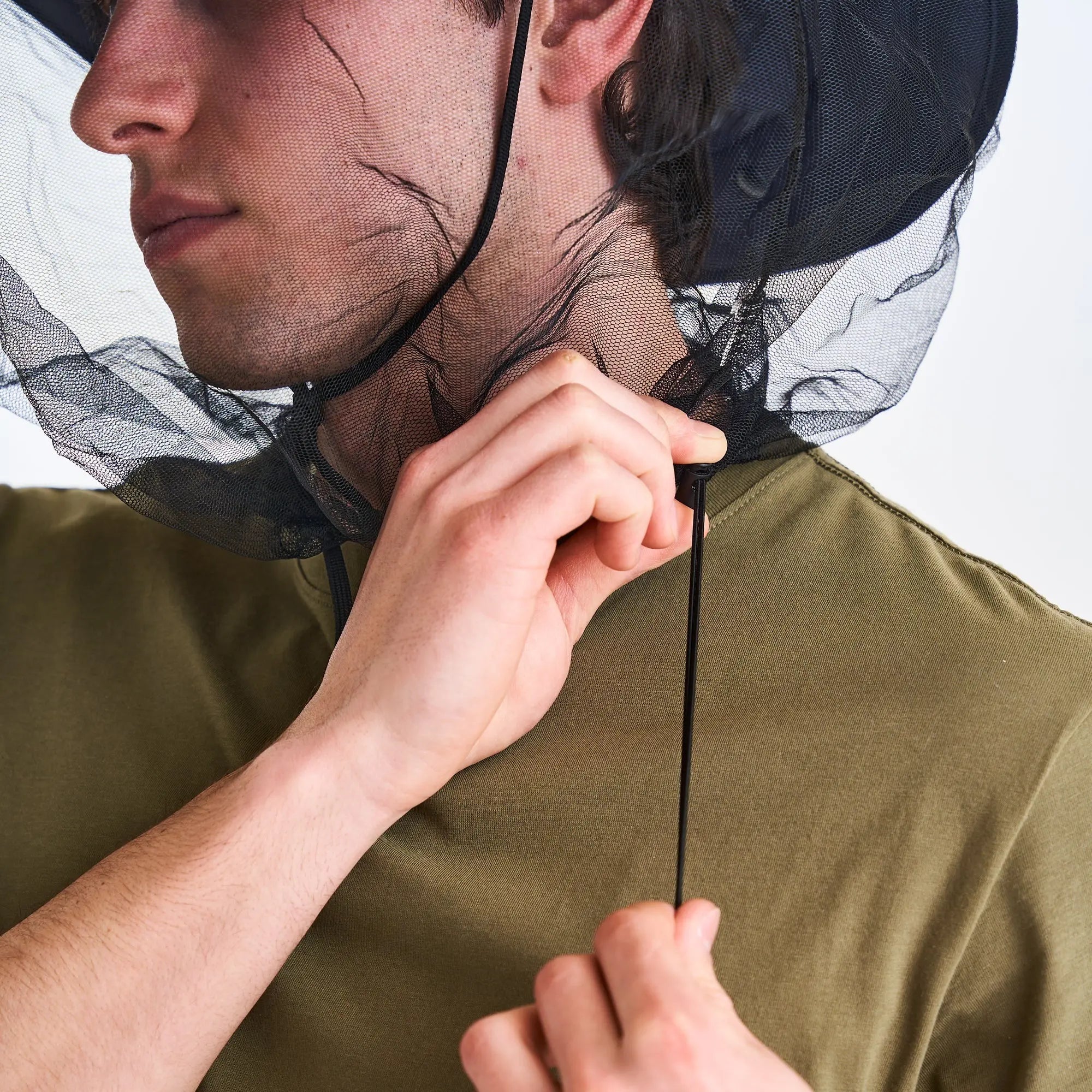 Coghlan's Compact Mosquito Head Net Lightweight w/ Storage Pouch, Mesh 220 Holes Coghlan's